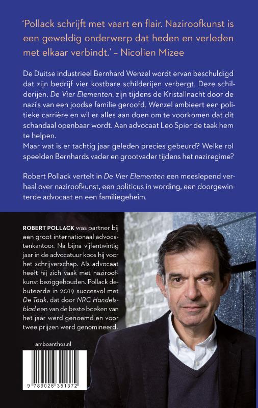 Achterkant van De Vier Elementen