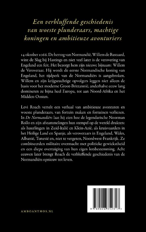 Achterkant van De Normandiërs