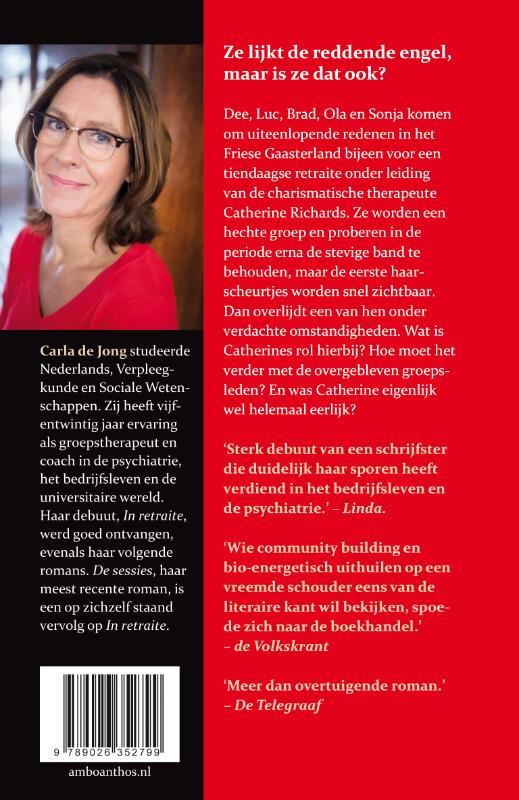 Achterkant van In retraite