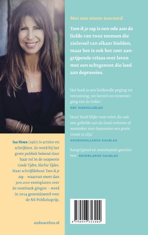 Achterkant van Toen ik je zag