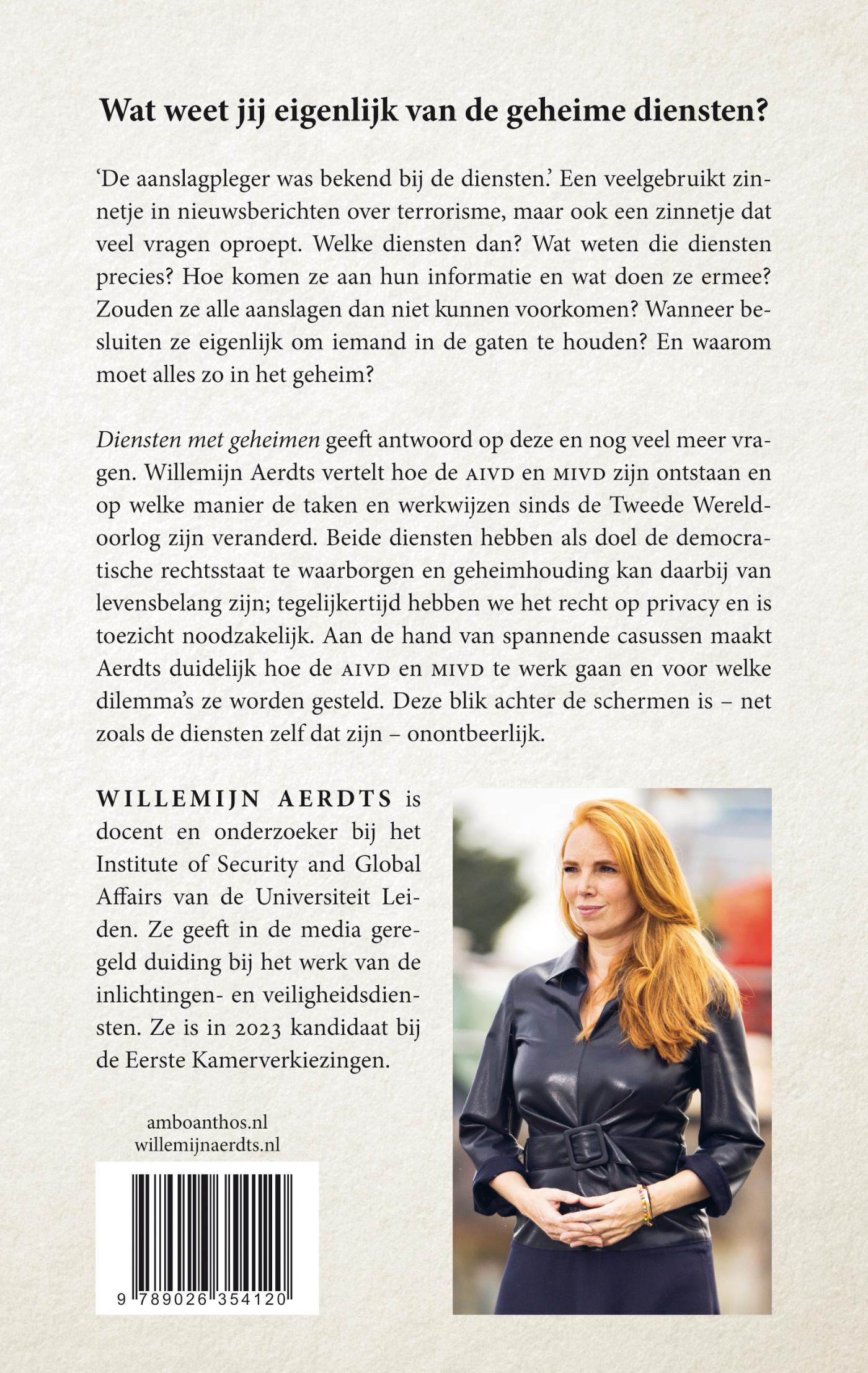 Achterkant van Diensten met geheimen