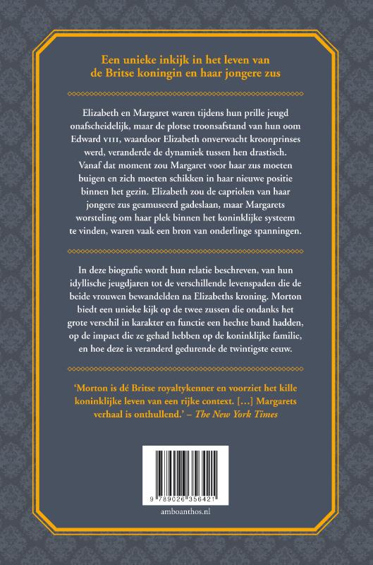 Achterkant van Elizabeth & Margaret