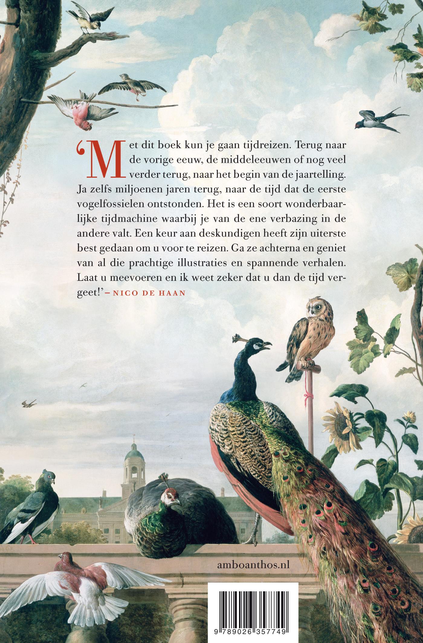 Achterkant van Gevleugelde geschiedenis van Nederland