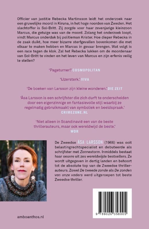 Achterkant van De tweede zonde