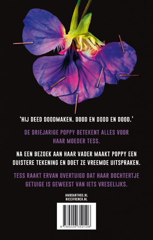 Achterkant van Wie niet horen wil