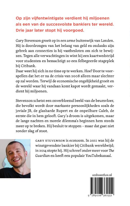 Achterkant van Spelen met geld