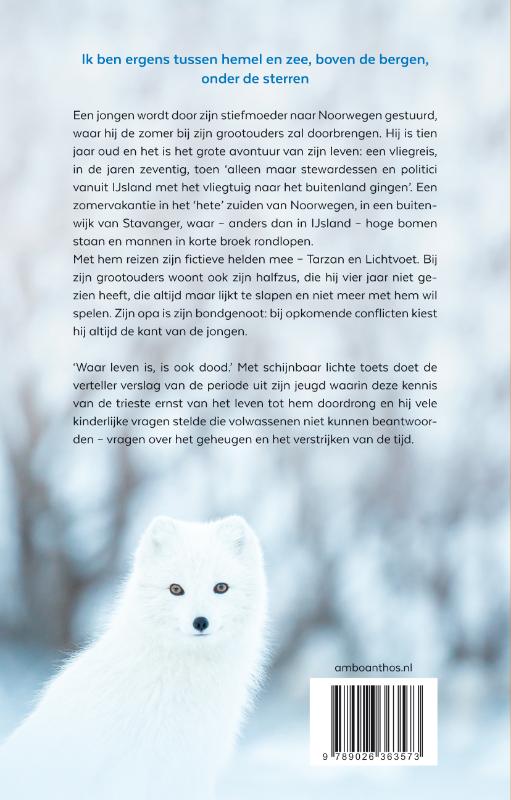 Achterkant van Een en ander over reuzenpijnbomen en de tijd