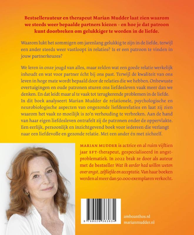 Achterkant van Wat ik eerder had willen weten over de liefde