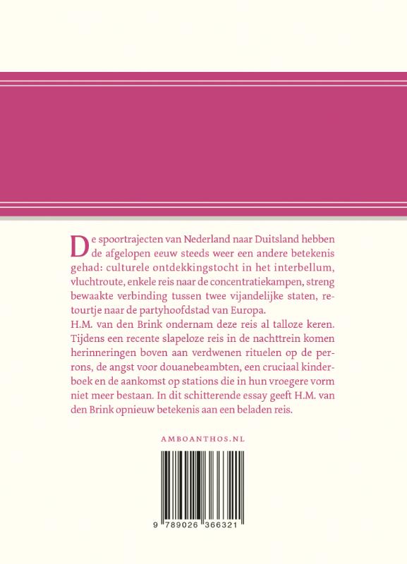 Achterkant van Nachttrein naar Berlijn
