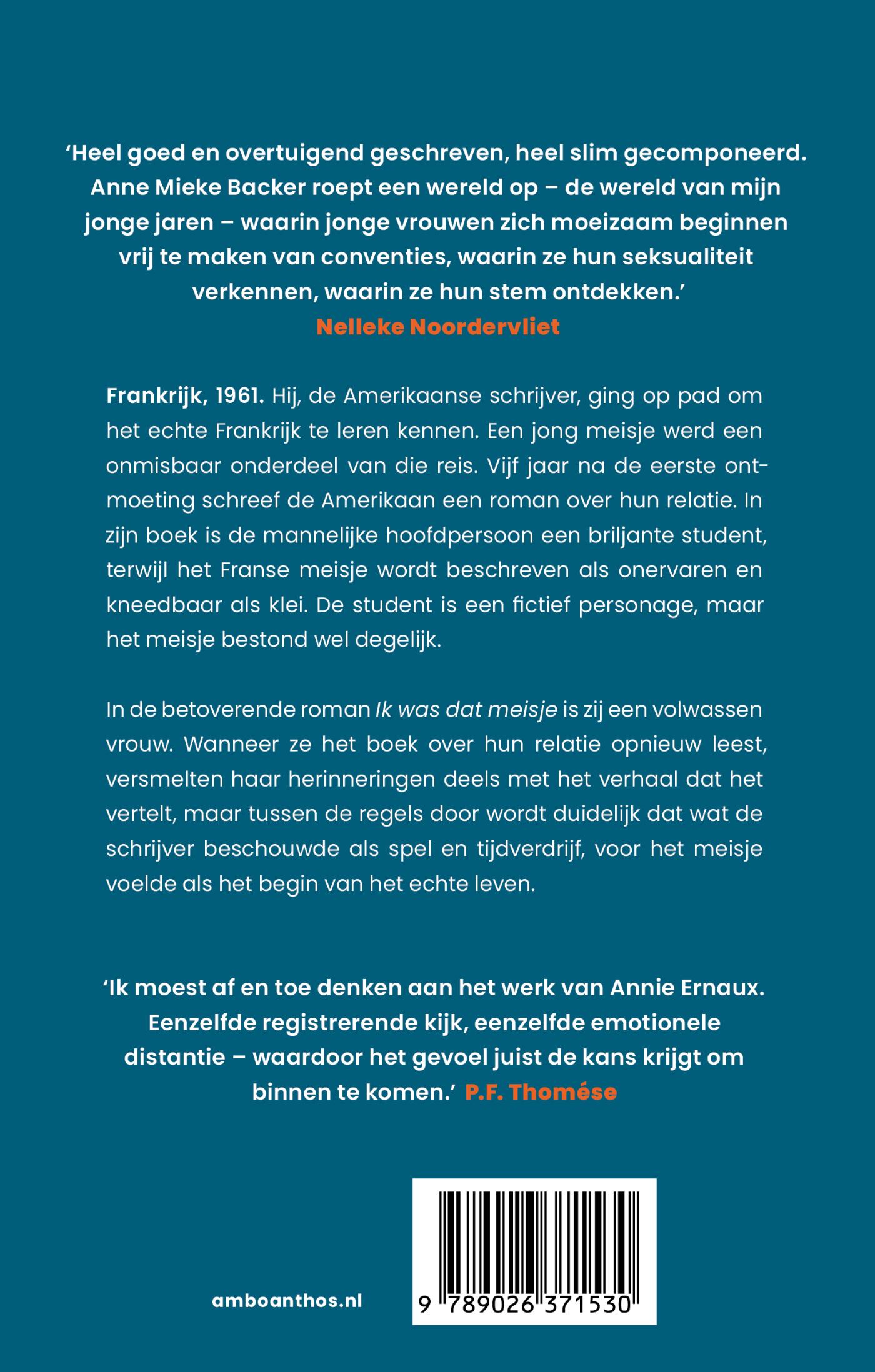 Achterkant van Ik was dat meisje