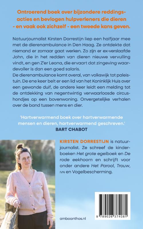 Achterkant van Verhalen van de dierenambulance