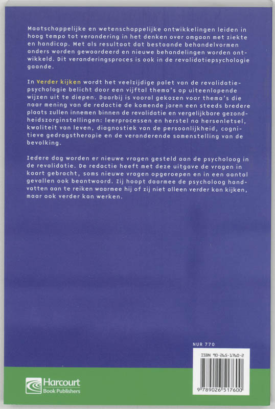 Achterkant van Verder kijken