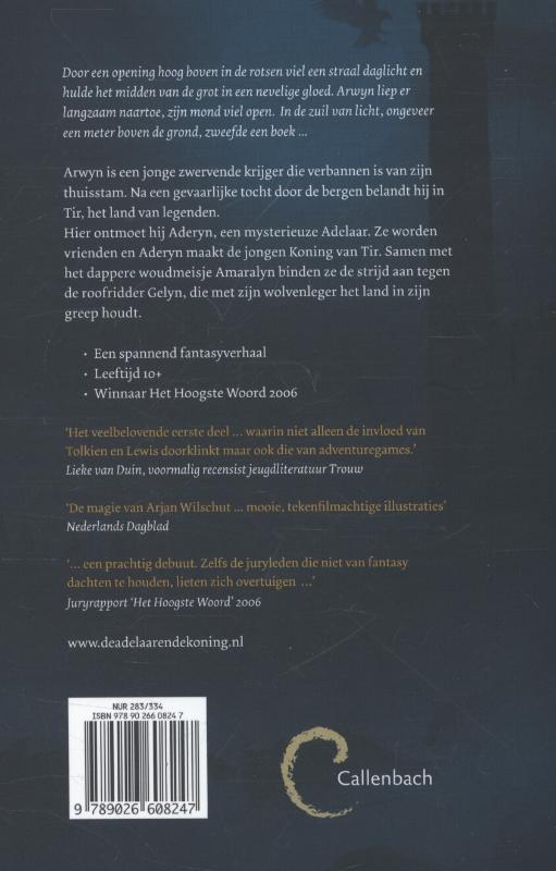 Achterkant van De adelaar en de koning