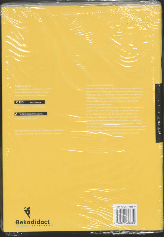 Achterkant van Werkboek niveau 2