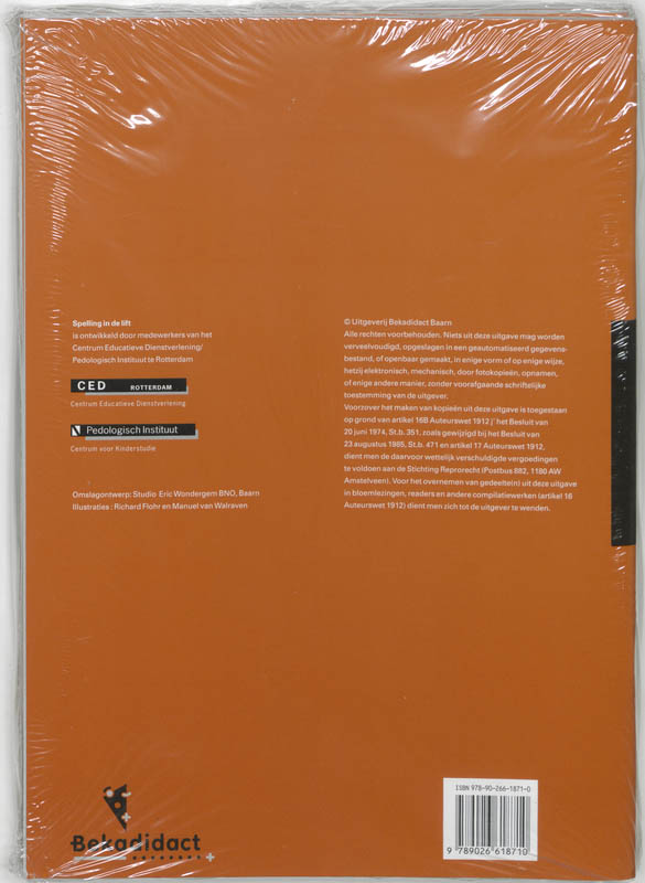 Achterkant van Werkboek niveau 5