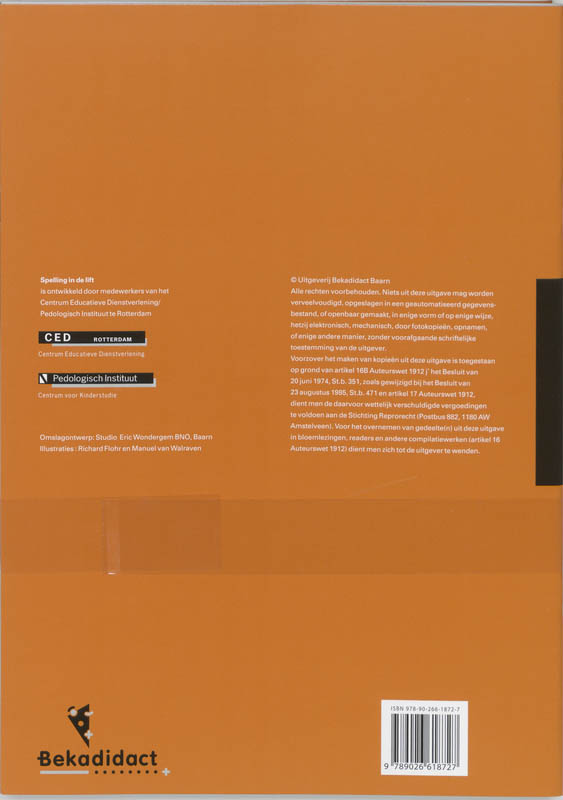 Achterkant van Werkboek niveau 5