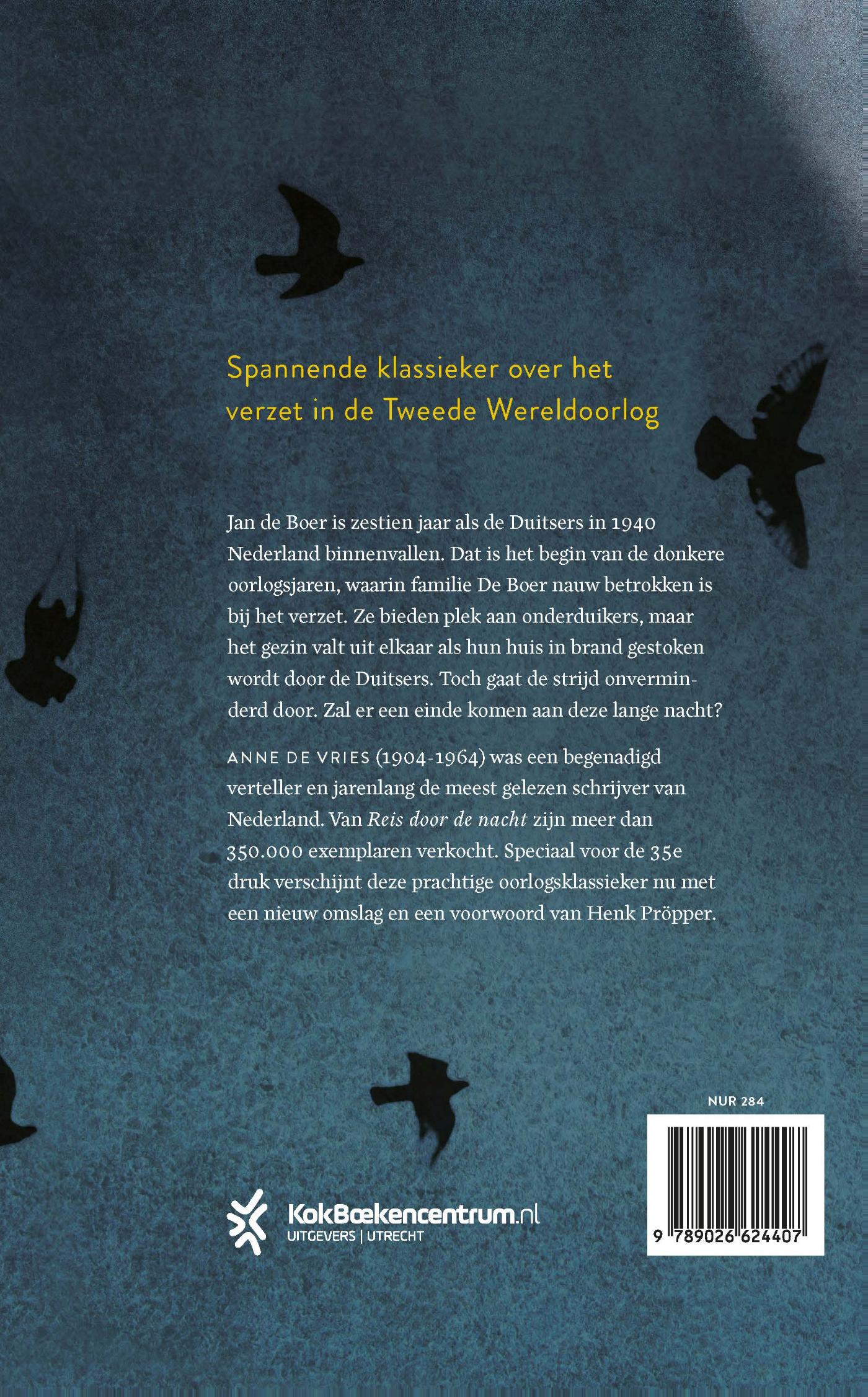 Achterkant van Reis door de nacht