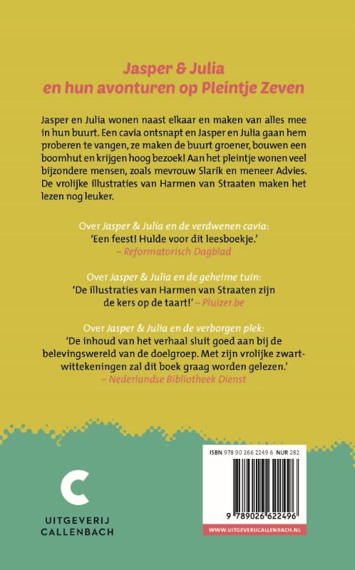 Achterkant van Jasper & Julia Omnibus