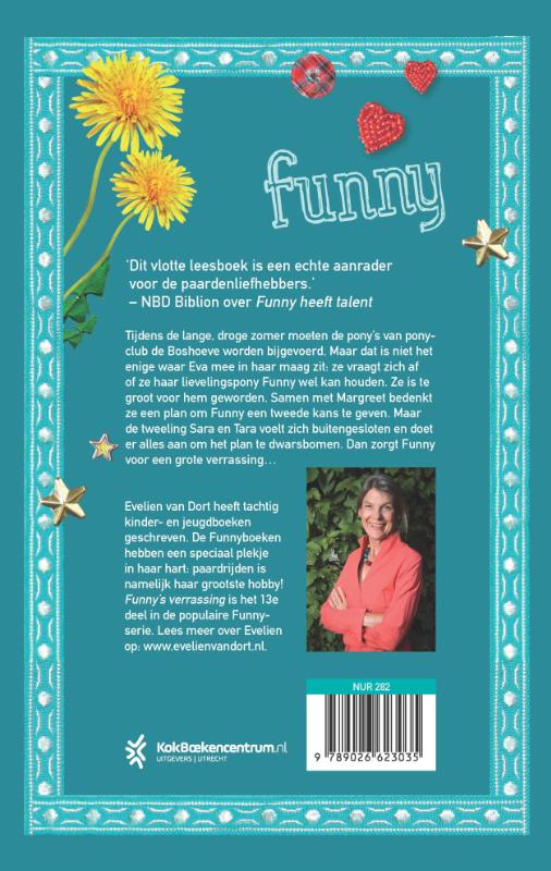 Achterkant van Funny's verrassing