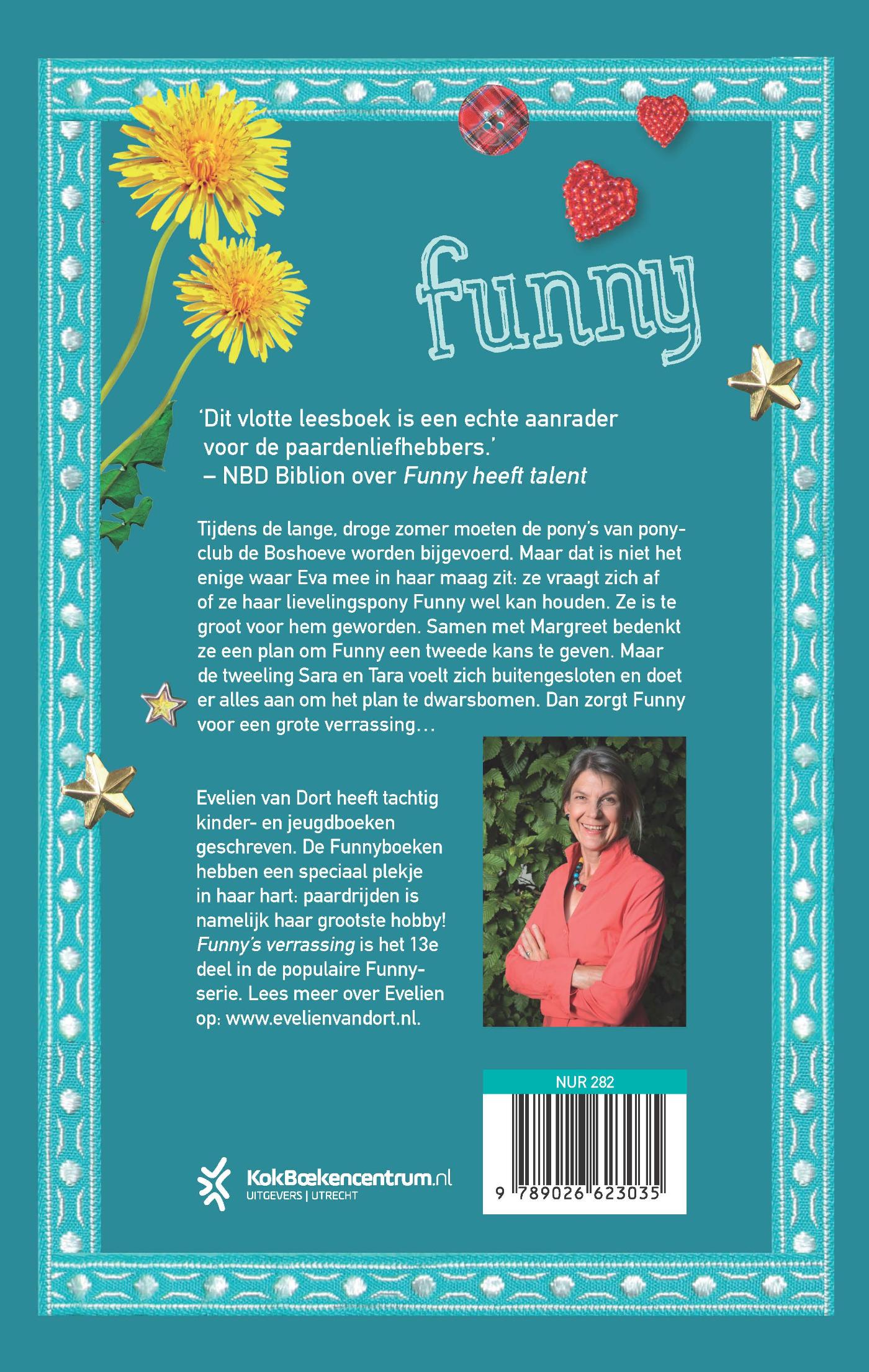 Achterkant van Funny's verrassing