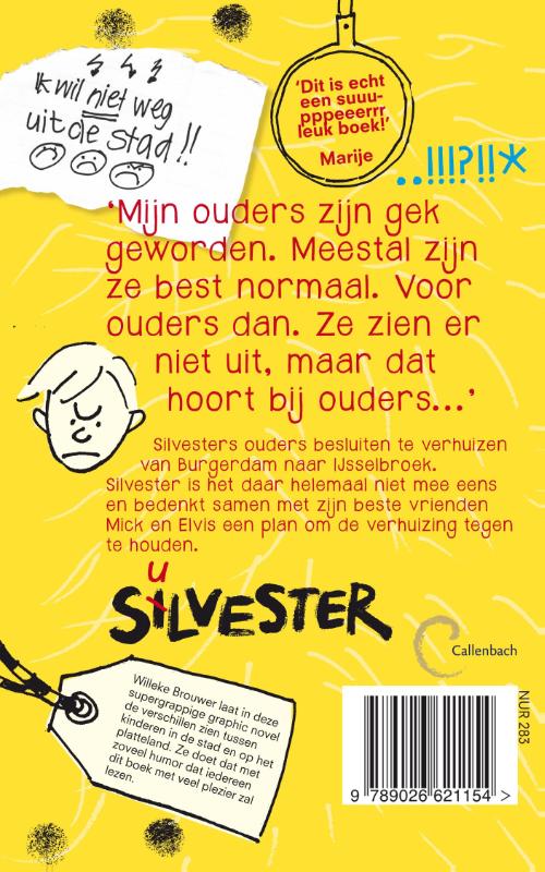 Achterkant van Silvester... en de bizarre verhuizing