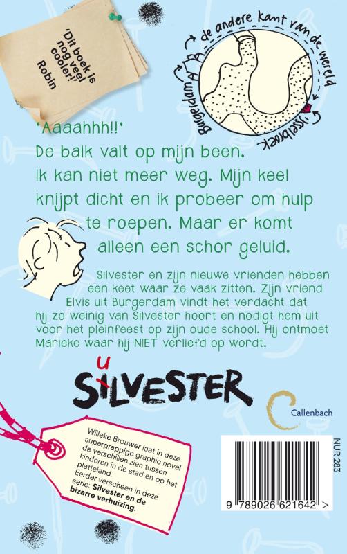 Achterkant van Silvester en de brand in Ijsselbroek