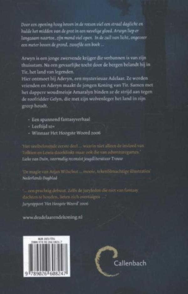 Achterkant van De adelaar en de koning