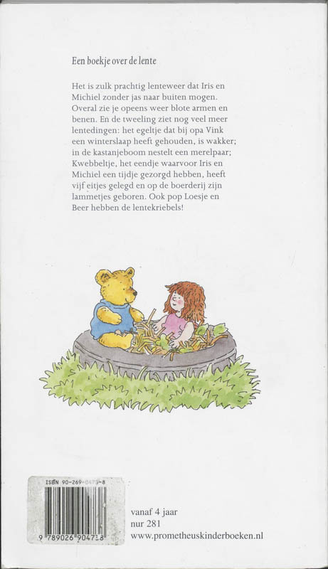Achterkant van Met zonder jas
