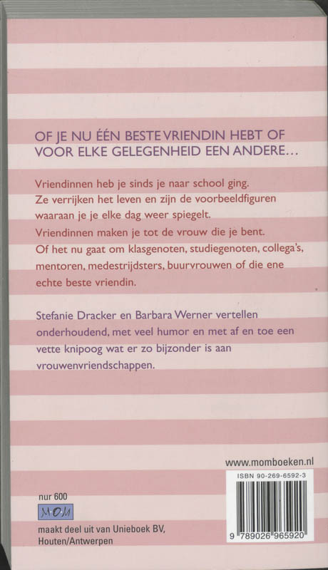 Achterkant van Het vriendinnenboek