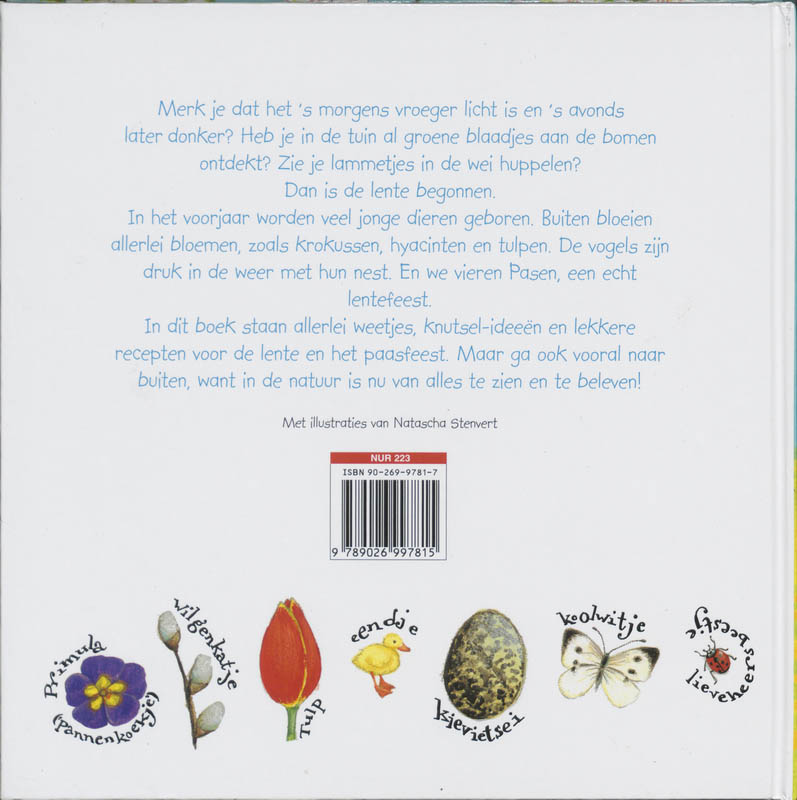 Achterkant van Lekker lente