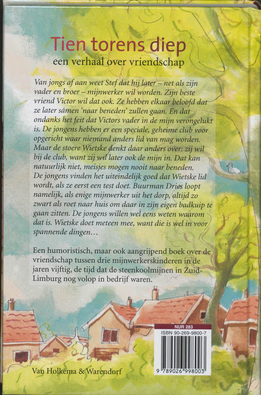 Achterkant van Tien torens diep