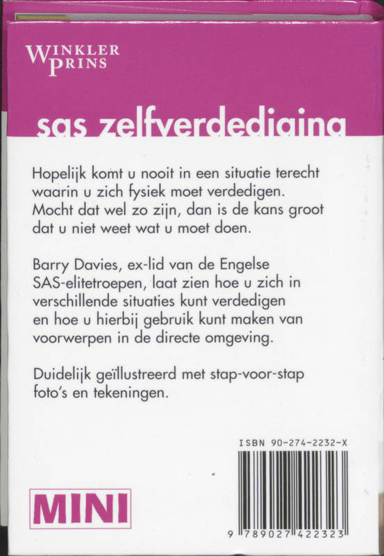 Achterkant van SAS Zelfverdediging