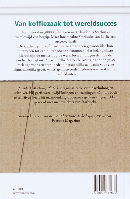 Achterkant van Starbucks
