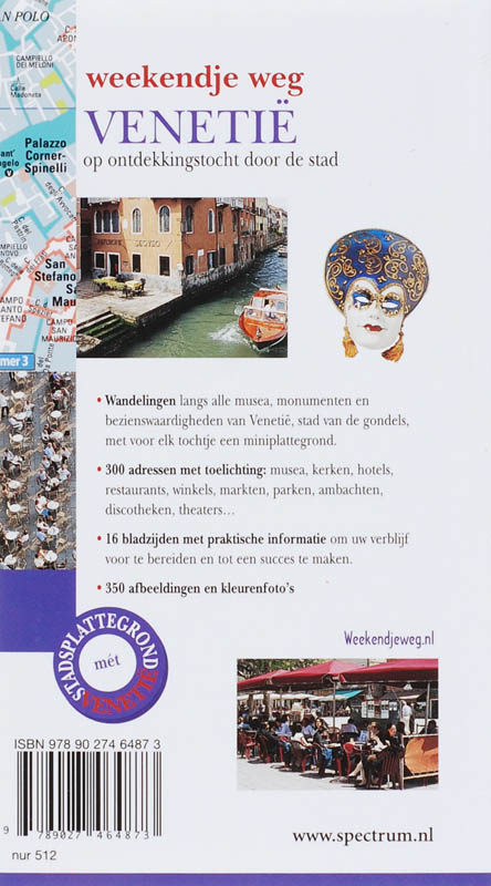Achterkant van Weekendje weg Venetië