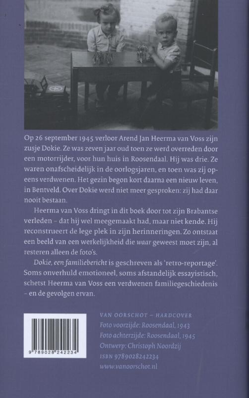 Achterkant van Dokie