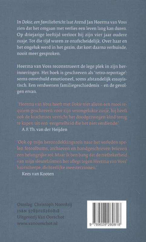 Achterkant van Dokie