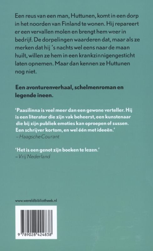 Achterkant van De huilende molenaar
