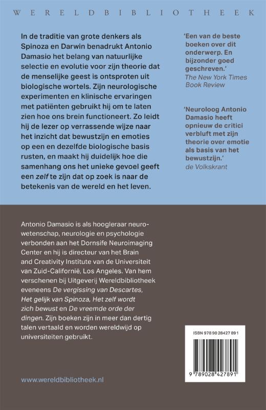 Achterkant van Ik voel dus ik ben