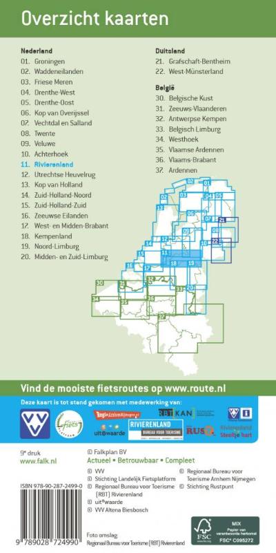 Achterkant van Rivierenland