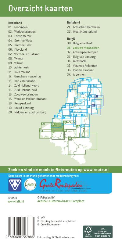 Achterkant van Zeeuws Vlaanderen