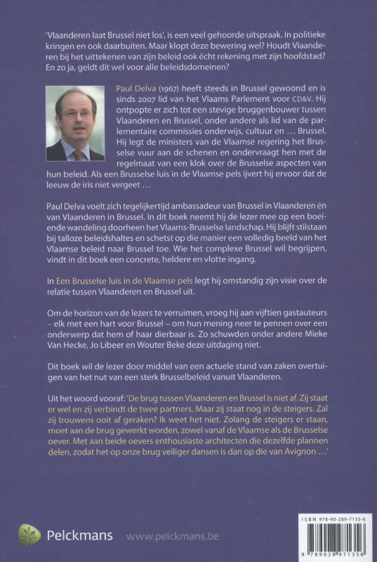 Achterkant van Een Brusselse luis in de Vlaamse pels