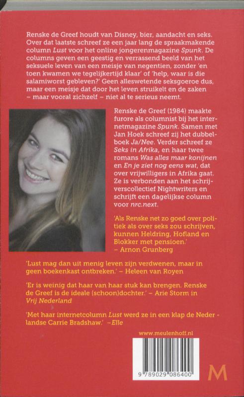 Achterkant van Lust