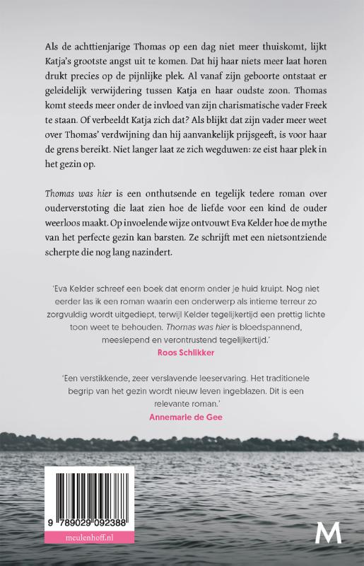 Achterkant van Thomas was hier