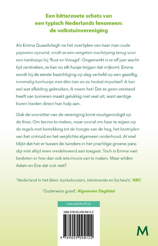 Achterkant van Rust en Vreugd