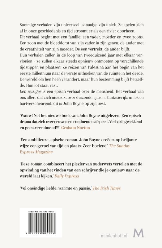 Achterkant van Een reiziger