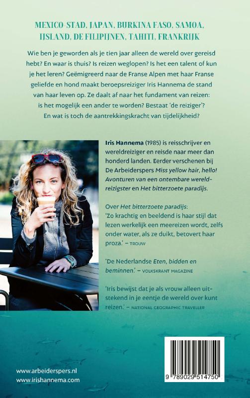 Achterkant van Reizen volgens Hannema