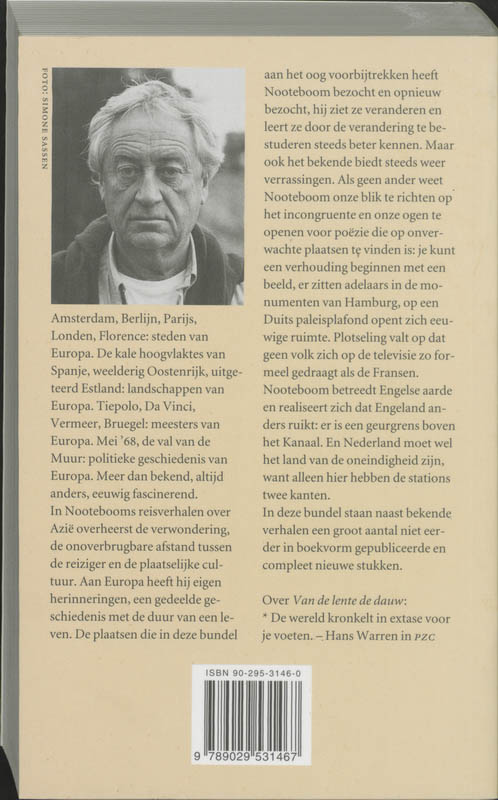 Achterkant van De filosoof zonder ogen