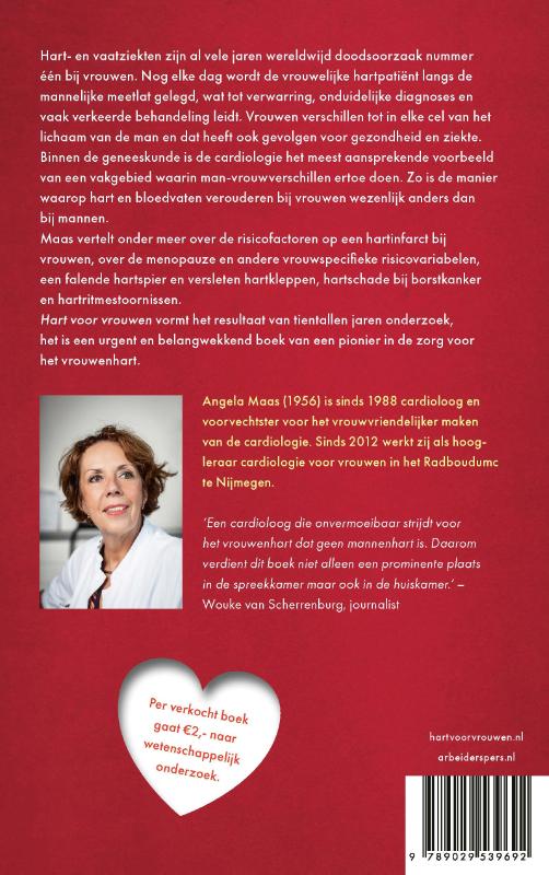 Achterkant van Hart voor vrouwen