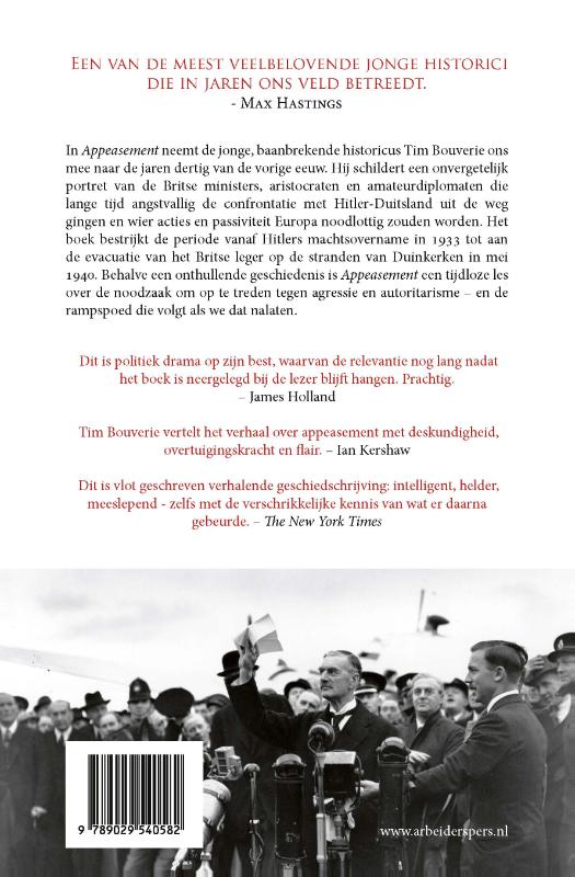 Achterkant van Appeasement