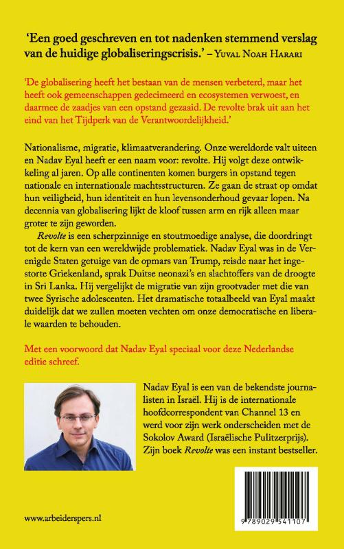 Achterkant van Revolte